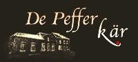 Logo Restaurant De Peffer Kär